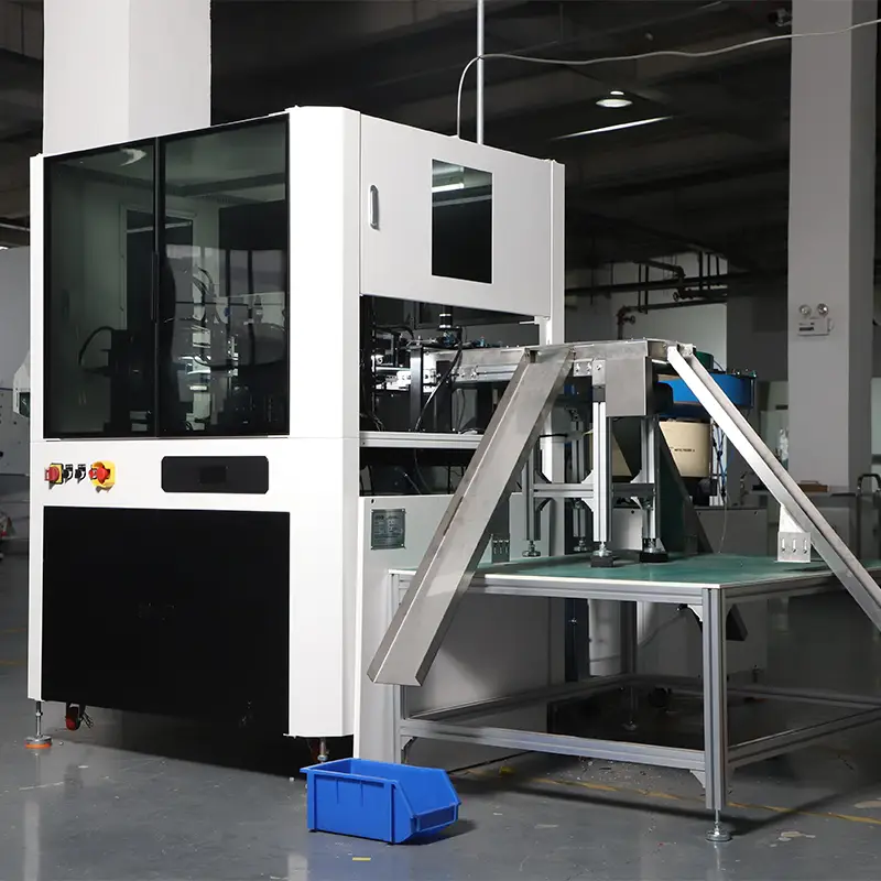 Attrezzatura per l'ispezione visiva automatica dell'aletta di raffreddamento