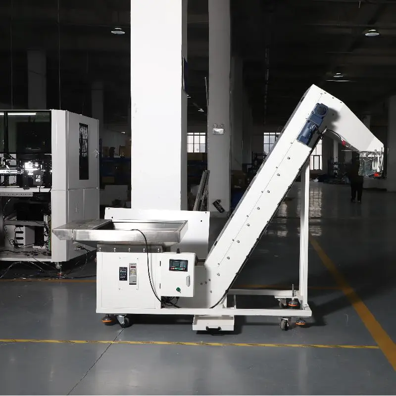 Macchina automatica per il conteggio e l'imballaggio visivo dello stelo della valvola
